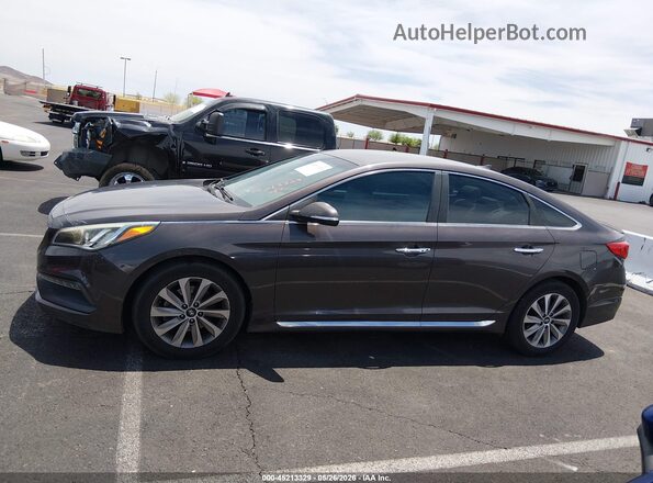 5NPE34AF4GH261099 2016 HYUNDAI SONATA Серый Панорамный вид салона 360°