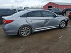 2016 Hyundai Sonota Silver vin: 5NPE34AF4GH288707