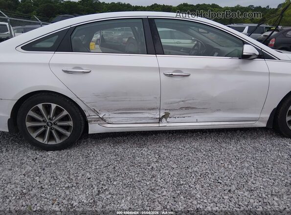 5NPE34AF4GH310270 2016 HYUNDAI SONATA Белый Вид спереди