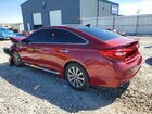 2016 Hyundai Sonata Limited Red vin: 5NPE34AF4GH324119