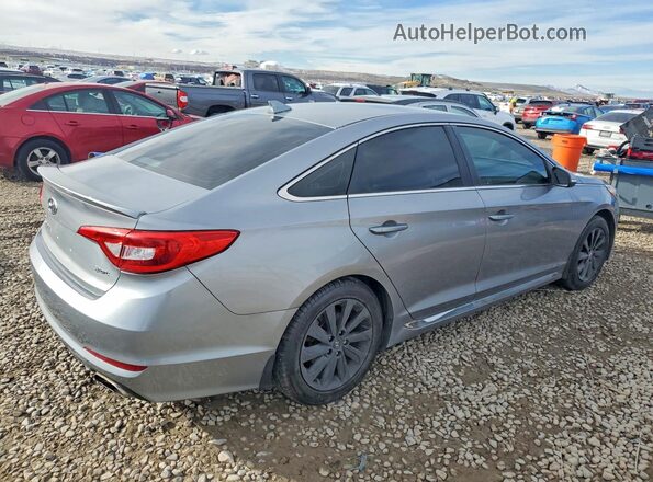 5NPE34AF4GH390444 2016 HYUNDAI SONATA Серебряный Задняя правая четверть