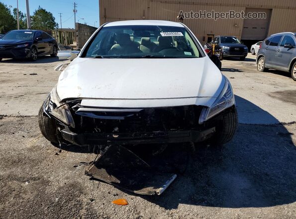 5NPE34AF4HH515007 2017 HYUNDAI SONATA Белый Вид спереди