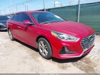 2018 Hyundai Sonata Sel Красный vin: 5NPE34AF4JH648565