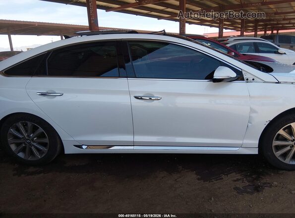 5NPE34AF5GH424875 2016 HYUNDAI SONATA White Widok wnętrza 360 stopni
