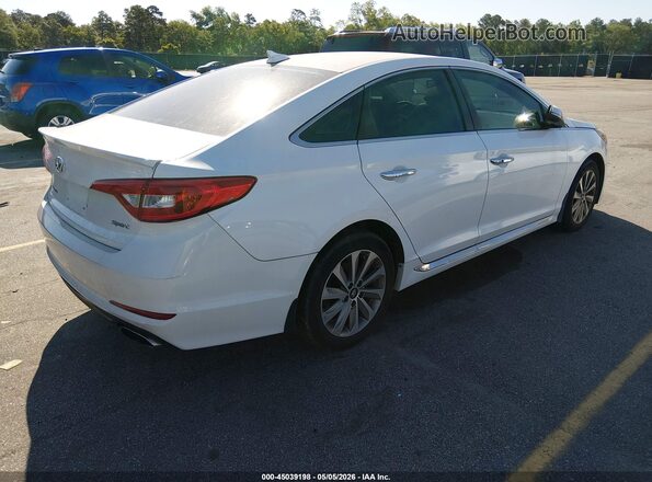 5NPE34AF5HH441452 2017 HYUNDAI SONATA White Tył prawy