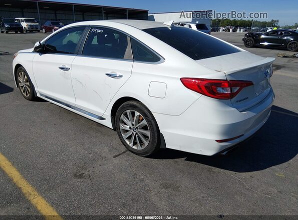 5NPE34AF5HH441452 2017 HYUNDAI SONATA White Tył lewy