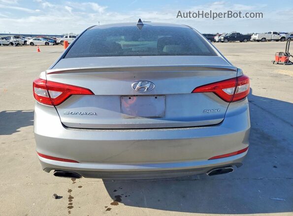 5NPE34AF5HH452998 2017 HYUNDAI SONATA Silver Vista trasera