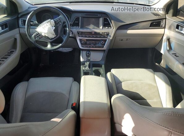 5NPE34AF5HH452998 2017 HYUNDAI SONATA Silver Vista del salpicadero