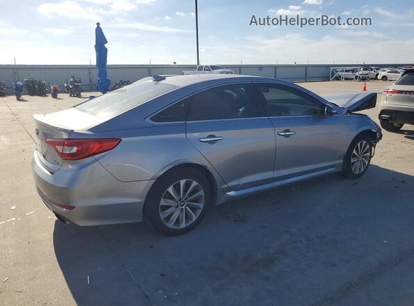 5NPE34AF5HH452998 2017 HYUNDAI SONATA Silver Trasero derecho