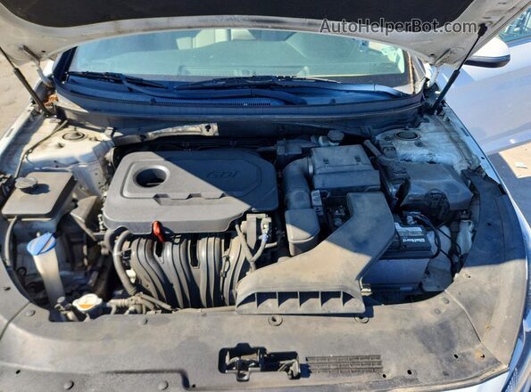 5NPE34AF5KH748143 2019 HYUNDAI SONATA Белый Вид задней части салона