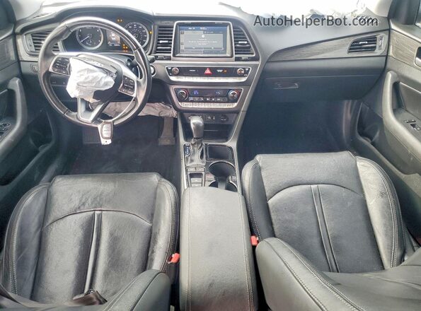 5NPE34AF5KH779800 2019 HYUNDAI SONATA Серый Вид панели приборов