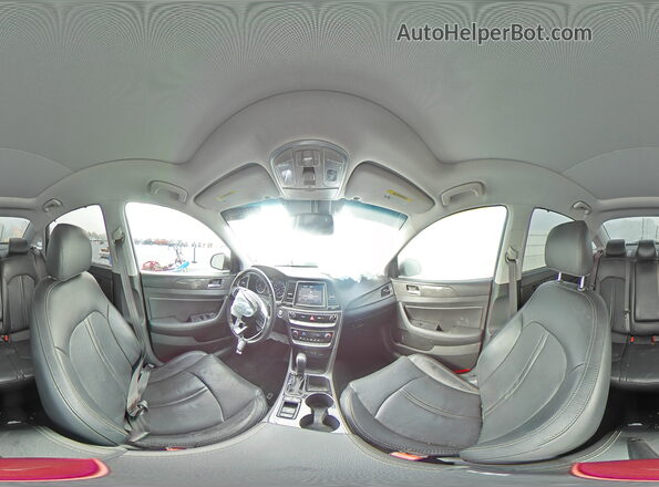 5NPE34AF5KH779800 2019 HYUNDAI SONATA Серый Панорамный вид салона 360°