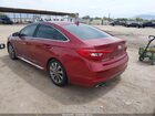 2016 Hyundai Sonata Sport Burgundy vin: 5NPE34AF6GH352634