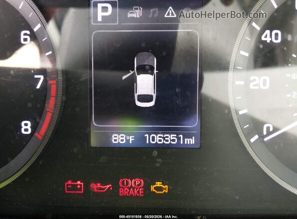 5NPE34AF6GH352634 2016 HYUNDAI SONATA Burgundy 