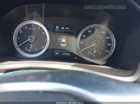 5NPE34AF6JH666338 2018 HYUNDAI SONATA Серый Вид задних сидений