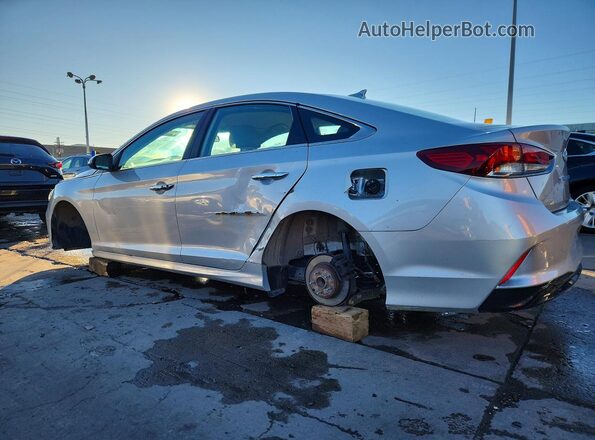 5NPE34AF6KH757031 2019 HYUNDAI SONATA Silver Tył lewy