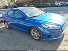 2018 Hyundai Sonata Sel Blue vin: 5NPE34AF7JH661570
