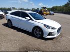 2018 Hyundai Sonata Sel White vin: 5NPE34AF7JH681186