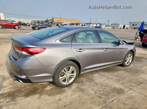 5NPE34AF7KH820850 2019 HYUNDAI SONATA Серый Задняя правая четверть