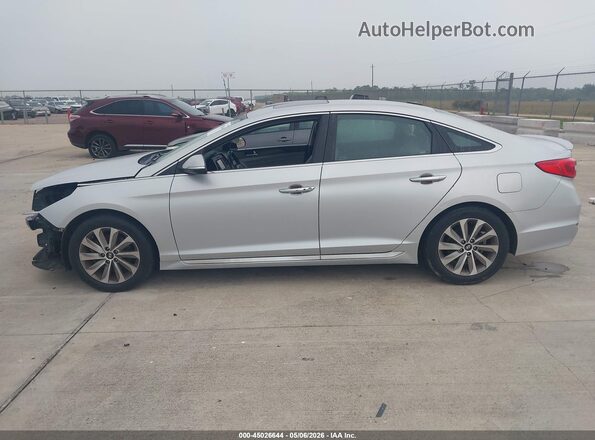 5NPE34AF8HH470315 2017 HYUNDAI SONATA Серебряный Панорамный вид салона 360°