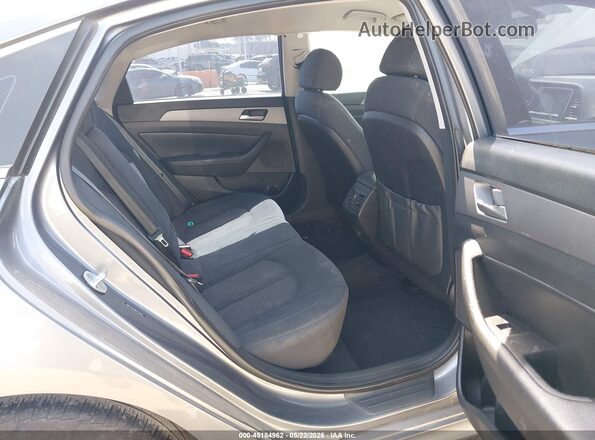 5NPE34AF8KH753045 2019 HYUNDAI SONATA Gray Vista de la etiqueta del VIN