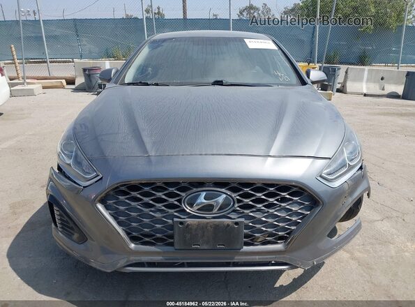 5NPE34AF8KH753045 2019 HYUNDAI SONATA Gray Vista del cuadro de instrumentos