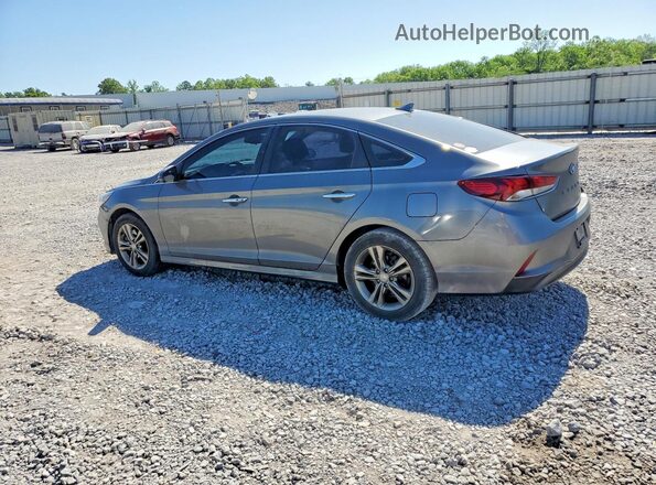 5NPE34AF8KH793674 2019 HYUNDAI SONATA Серебряный Задняя левая четверть