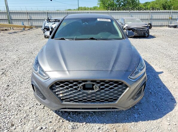 5NPE34AF8KH793674 2019 HYUNDAI SONATA Серебряный Вид спереди