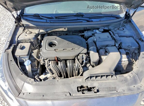 5NPE34AF8KH793674 2019 HYUNDAI SONATA Серебряный Вид задней части салона
