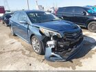 2016 Hyundai Sonata Sport Light Blue vin: 5NPE34AFXGH413368