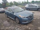 2017 Hyundai Sonata Limited Blue vin: 5NPE34AFXHH472518