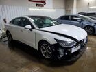 2021 Hyundai Sonata Sel Белый vin: 5NPEF4JA0MH090228