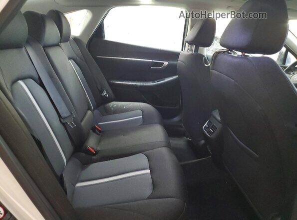 5NPEF4JA0MH090228 2021 HYUNDAI SONATA Белый Вид задних сидений