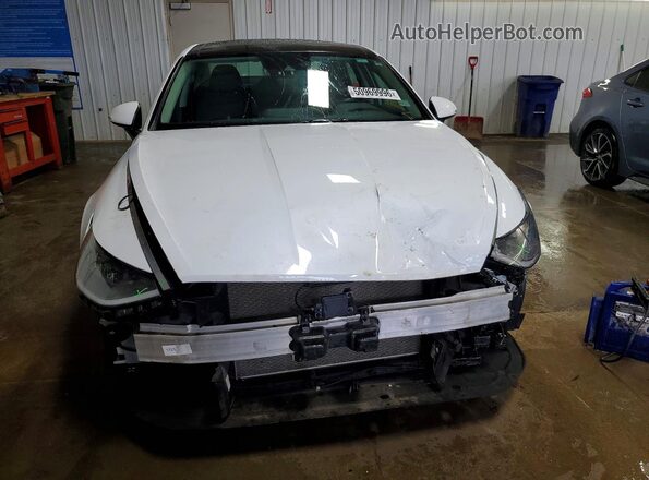 5NPEF4JA0MH090228 2021 HYUNDAI SONATA Белый Вид спереди