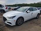 2020 Hyundai Sonata Sel White vin: 5NPEF4JA3LH007681