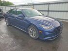 2021 Hyundai Sonata Sel Blue vin: 5NPEF4JA4MH102798