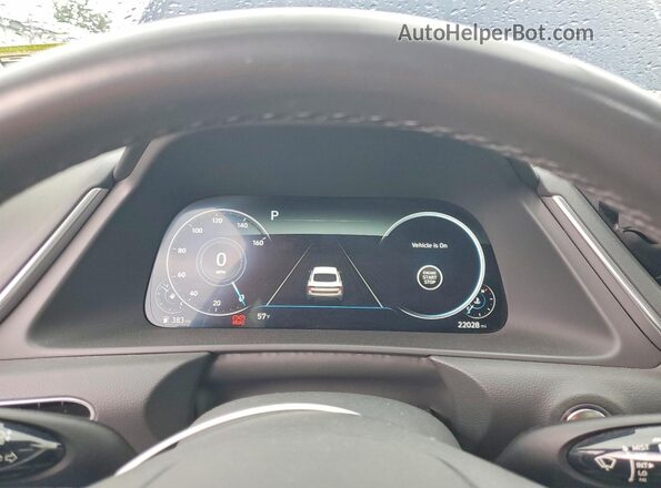 5NPEF4JA4MH102798 2021 HYUNDAI SONATA Blue Instrument cluster view