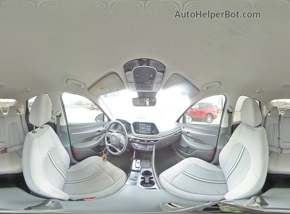 5NPEF4JA8LH060697 2020 HYUNDAI SONATA Серый Вид наклейки с VIN-кодом