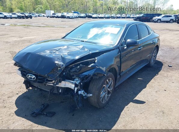 5NPEF4JAXLH028382 2020 HYUNDAI SONATA Черный Вид спереди