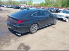 2020 Hyundai Sonata Sel Черный vin: 5NPEF4JAXLH028382
