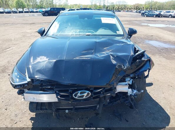5NPEF4JAXLH028382 2020 HYUNDAI SONATA Черный Вид панели приборов