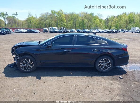 5NPEF4JAXLH028382 2020 HYUNDAI SONATA Черный Вид задней части салона