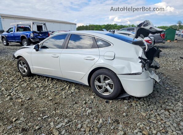 5NPEG4JA0MH077122 2021 HYUNDAI SONATA White Tył lewy
