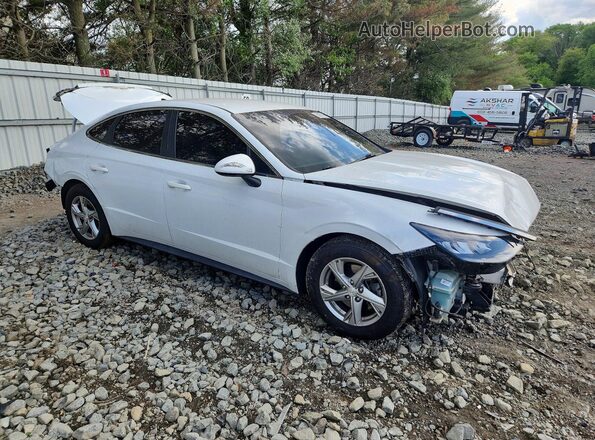 5NPEG4JA0MH077122 2021 HYUNDAI SONATA White Przód prawy