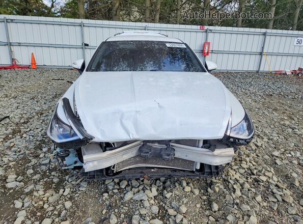 5NPEG4JA0MH077122 2021 HYUNDAI SONATA White Widok z przodu