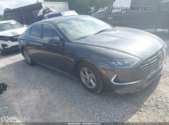 5NPEG4JA5MH117632 2021 HYUNDAI SONATA Серый Передняя правая четверть