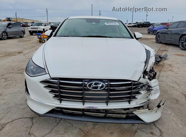 5NPEG4JAXMH075328 2021 HYUNDAI SONATA White Widok z przodu