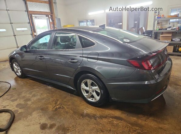 5NPEG4JAXMH102737 2021 HYUNDAI SONATA Gray Հետևի ձախ