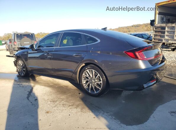 5NPEH4J23LH007280 2020 HYUNDAI SONATA Gray Tył lewy
