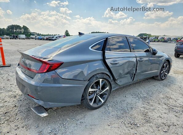 5NPEJ4J20NH136147 2022 HYUNDAI SONATA Серый Задняя правая четверть